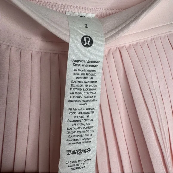 Lululemon Varsity High-Rise Pleated Tennis Skirt - Picture 14 of 15